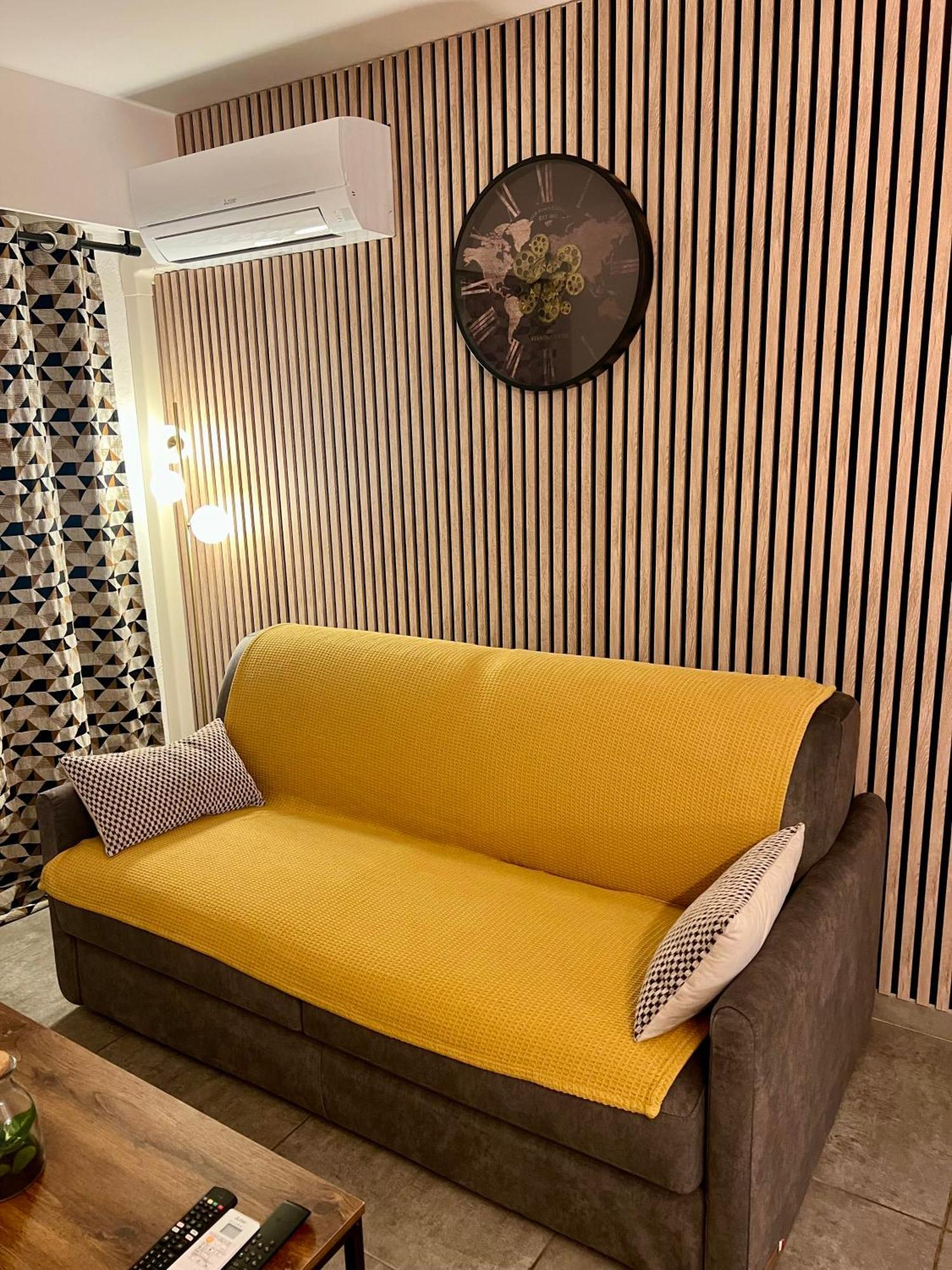 Studio Climatise, Cosy Et Calme Au Centre Ville อองทีบส์ ภายนอก รูปภาพ
